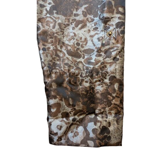 Tribal Jacket Animal Print Leopard Allover Print Edgy Statement Womens Size 16 - Picture 7 of 9